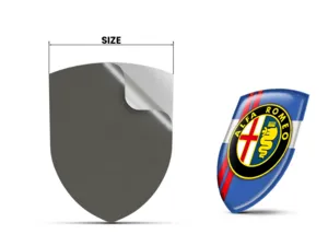 Alfa Romeo Windschutzsticker Limitiert Anpassbar Modern